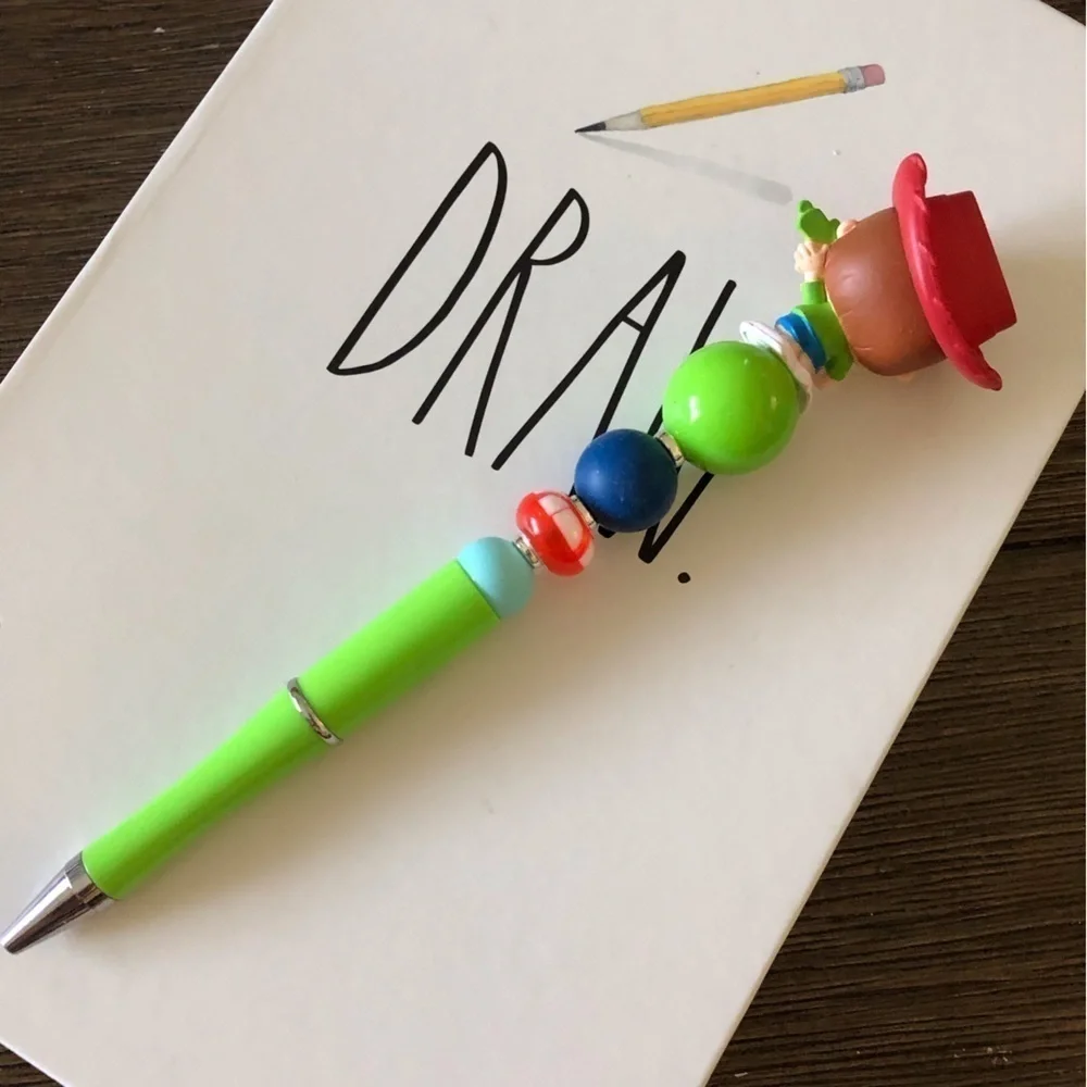 Disney Doorables: Toy Story: Andy Davis handmade beaded pen